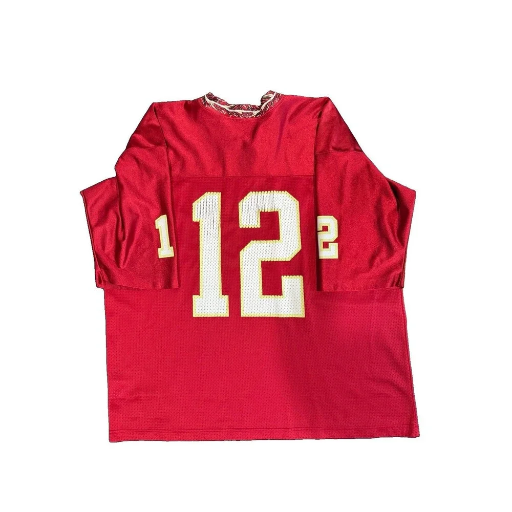 Vintage Nike Florida State Seminoles Football Jersey Men’s Large Red #12 90s